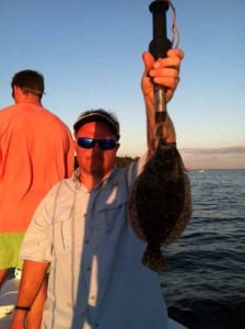 Destin Inshore Fishing Flounder Catch