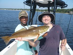 Destin Inshore Charter Redfish Fishing