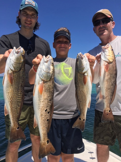 Redfish season in Destin FL