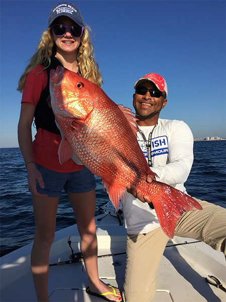 Destin Fishing Charter - Red Snapper Catch