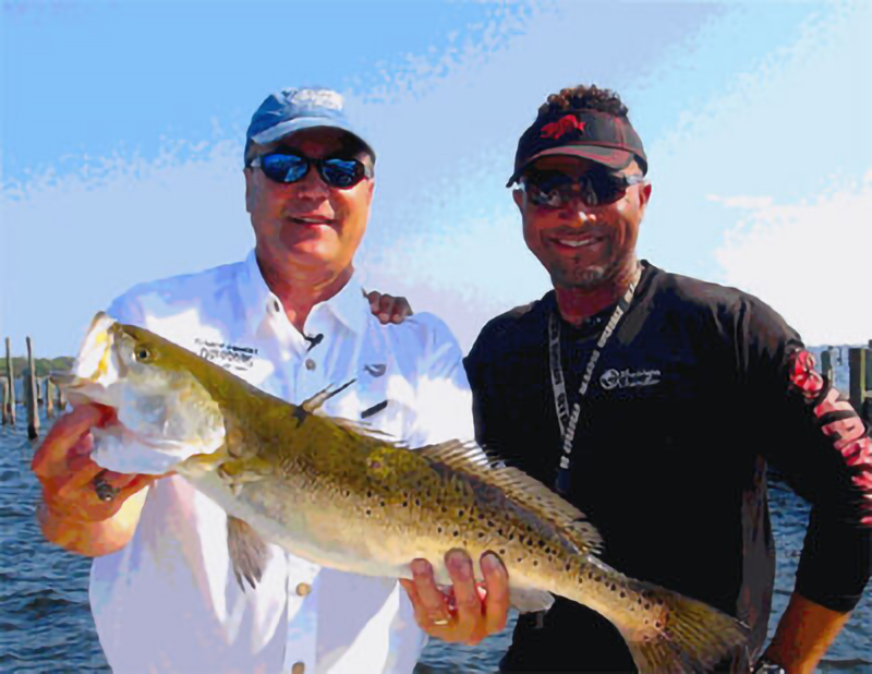 Gary Finch of Outdoors Television Fishing with Capt LW - Destin Fishing Charters